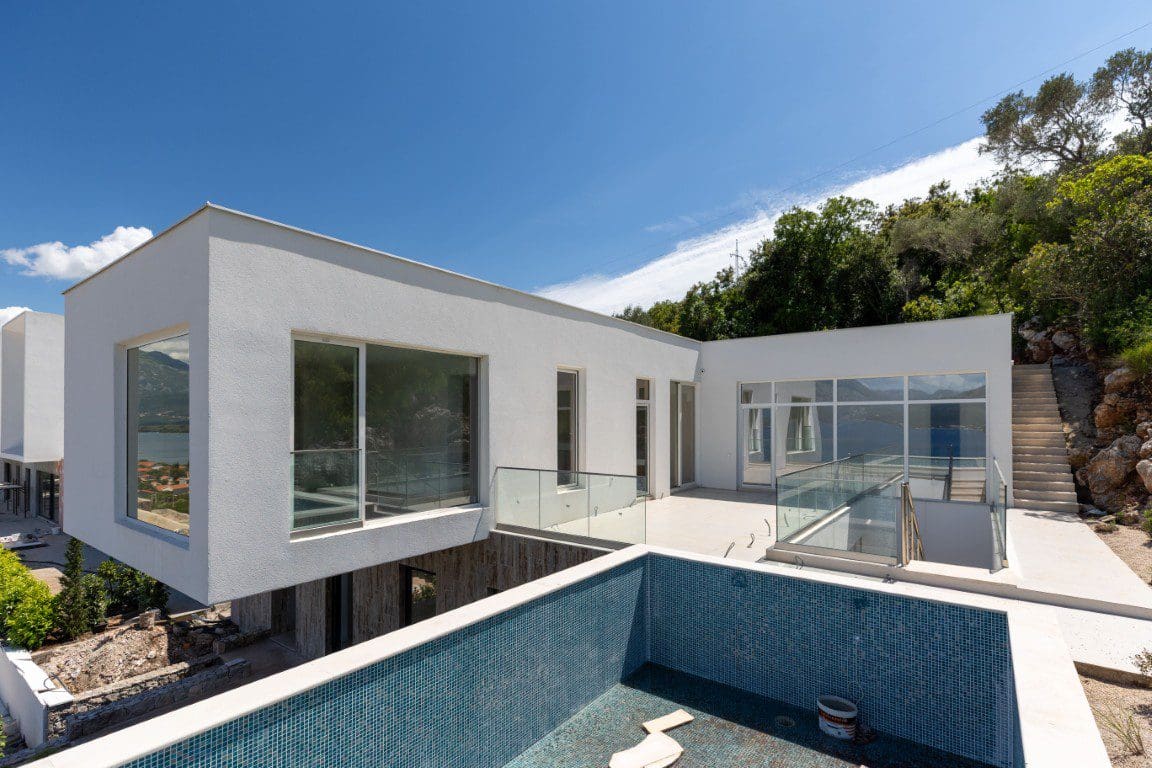 🏡Modern Villa Sea View Krašići – 328 m² Luxury New Build — Montenegro