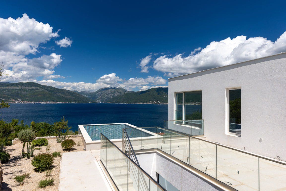 🏡Modern Villa Sea View Krašići – 328 m² Luxury New Build — Montenegro