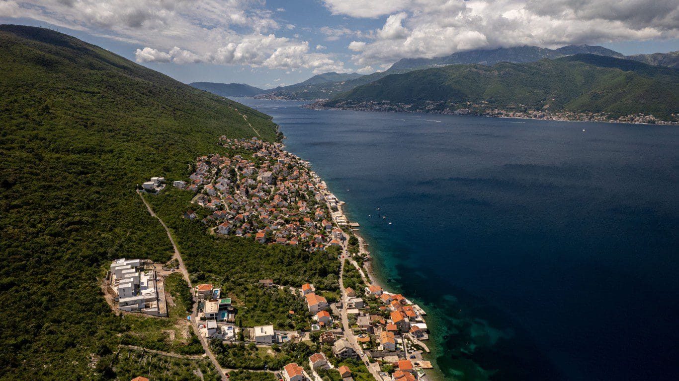 🏡Modern Villa Sea View Krašići – 328 m² Luxury New Build — Montenegro