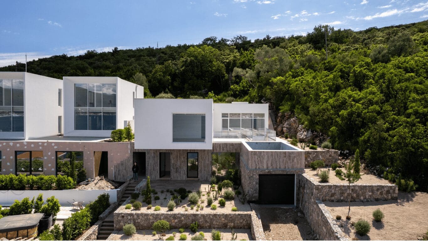 🏡Modern Villa Sea View Krašići – 328 m² Luxury New Build — Montenegro