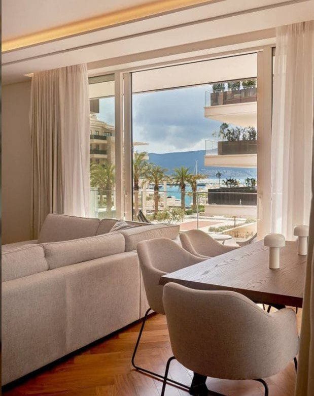 Porto Montenegro Sea View Apartment for Sale – 140 m² Luxury — Montenegro