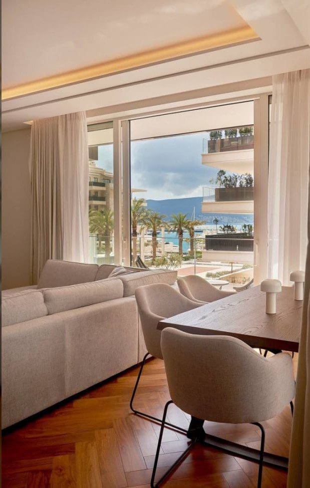 Porto Montenegro Sea View Apartment for Sale – 140 m² Luxury — Montenegro