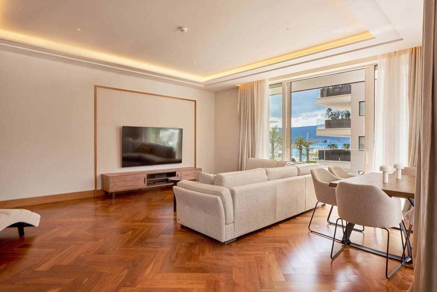 Porto Montenegro Sea View Apartment for Sale – 140 m² Luxury — Montenegro