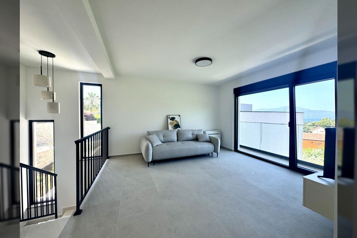 Duplex Apartment for Rent Tivat with Large Terraces — Montenegro