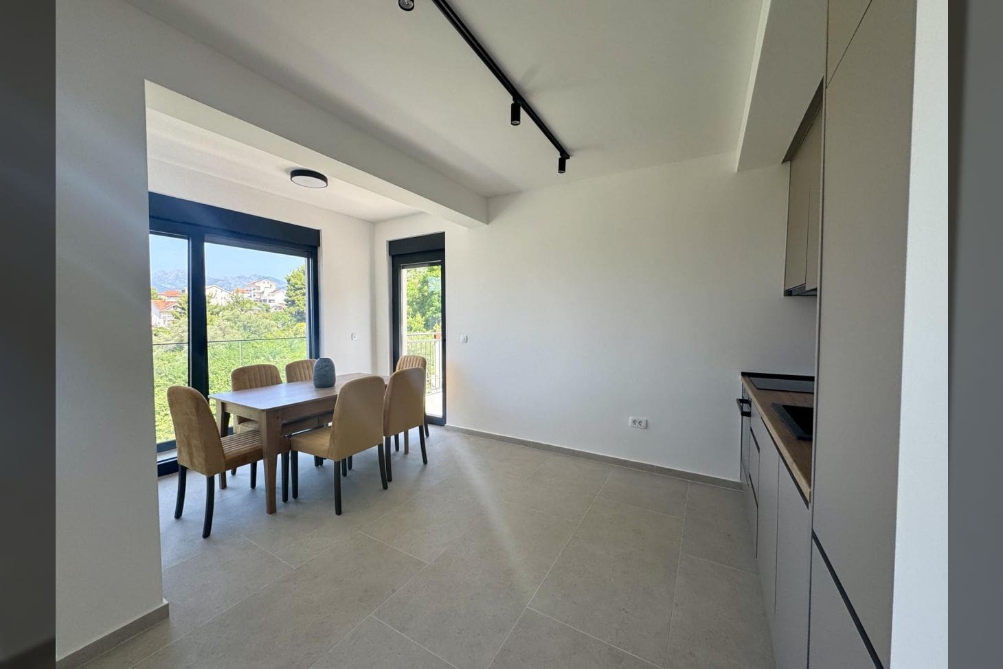 Duplex Apartment for Rent Tivat with Large Terraces — Montenegro