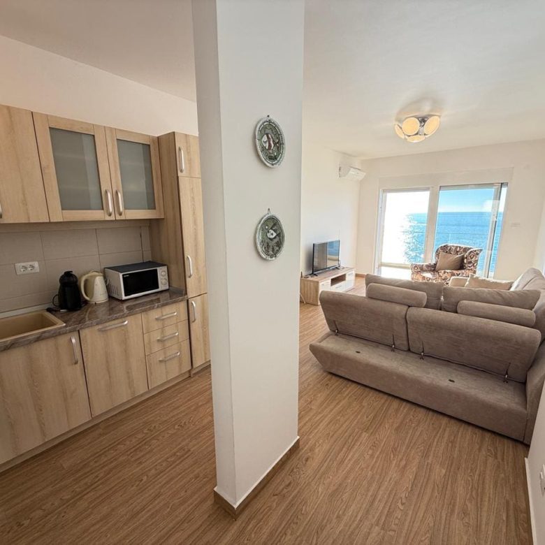 Apartment for Sale in Dobra Voda – First Sea Line - Legalized — Montenegro