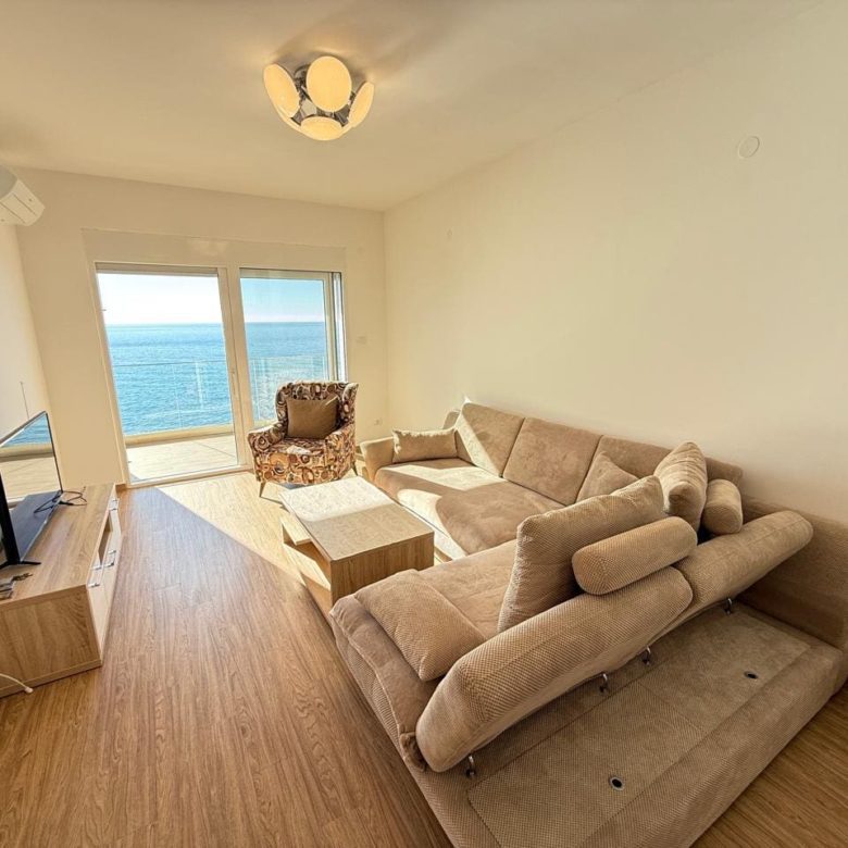 Apartment for Sale in Dobra Voda – First Sea Line - Legalized — Montenegro