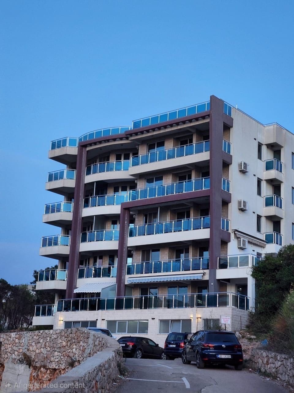 Dobra Voda'da Satılık Penthouse – 85 m² Yasal - Birinci Sınıf Sahil Konumu — Karadağ