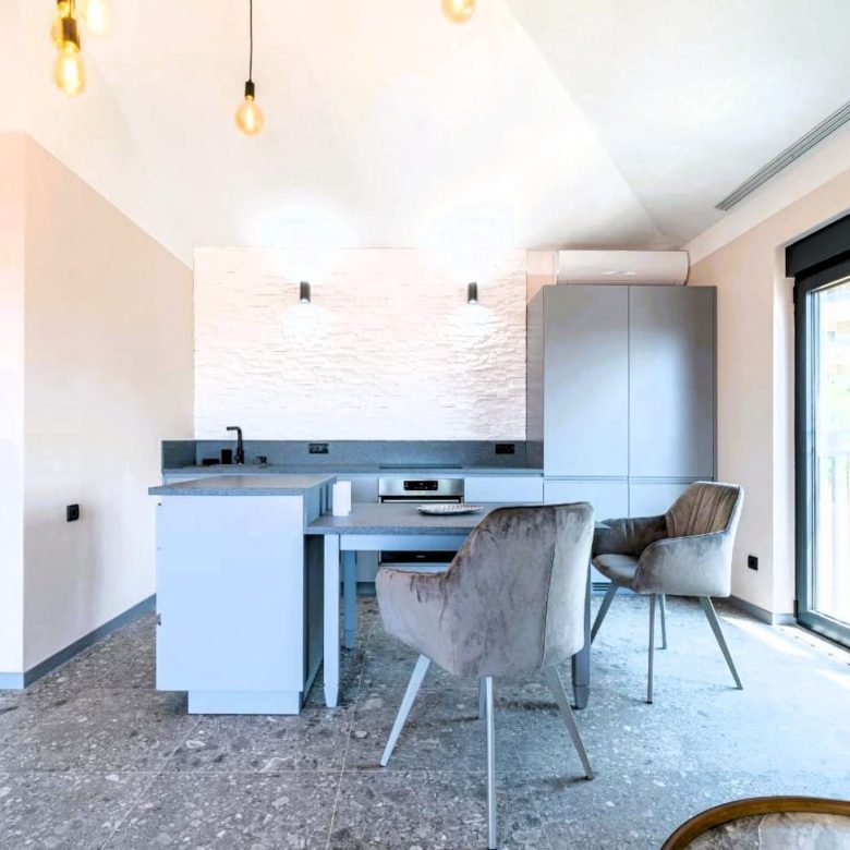 Apartment for Sale in Tivat — Top Floor, Sea View & 3 Private Parking Spaces — Montenegro