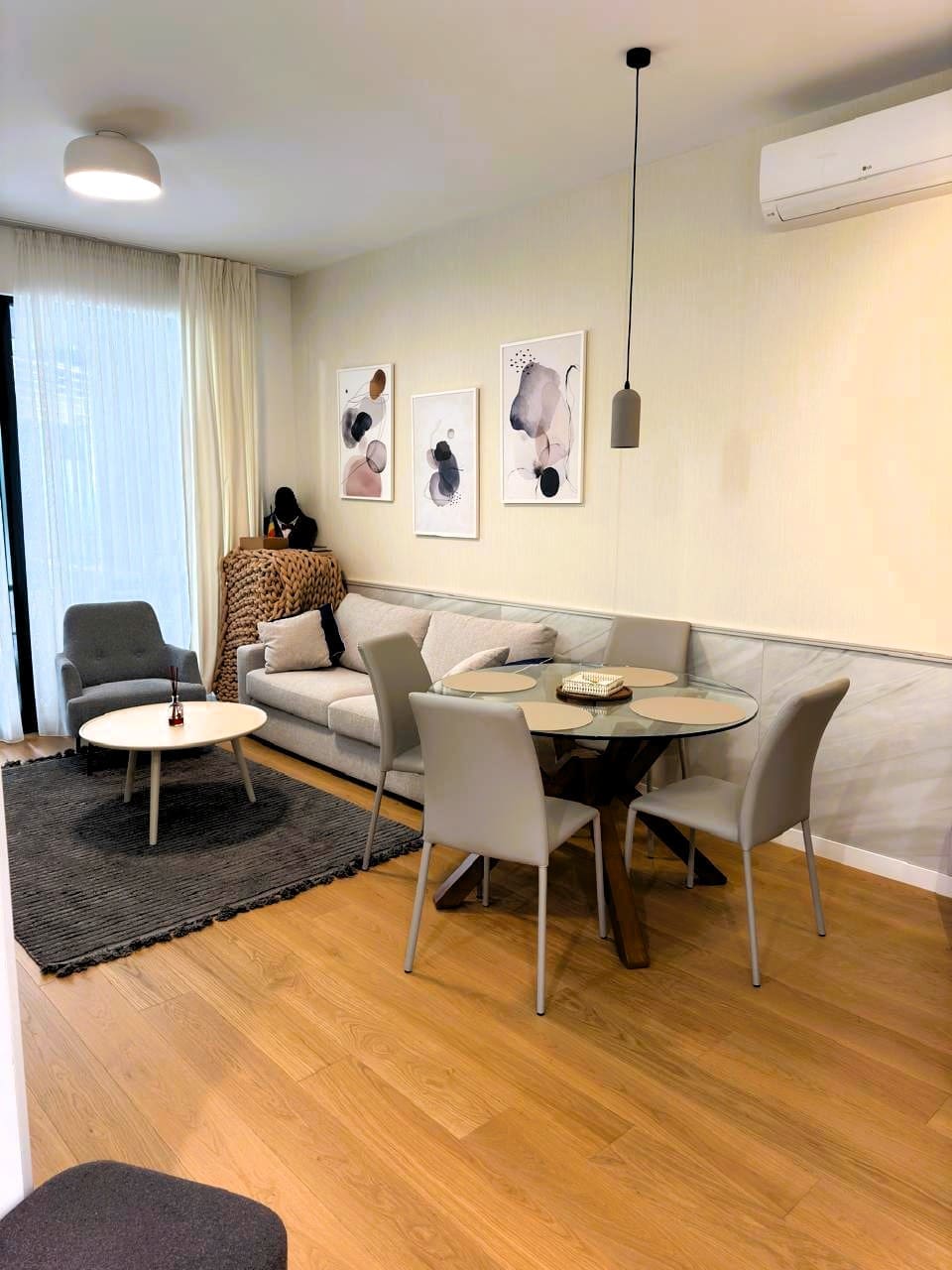 1-Bedroom Apartment in Vuelo Sobre Bečići | 54m² with Private Yard, Montenegro