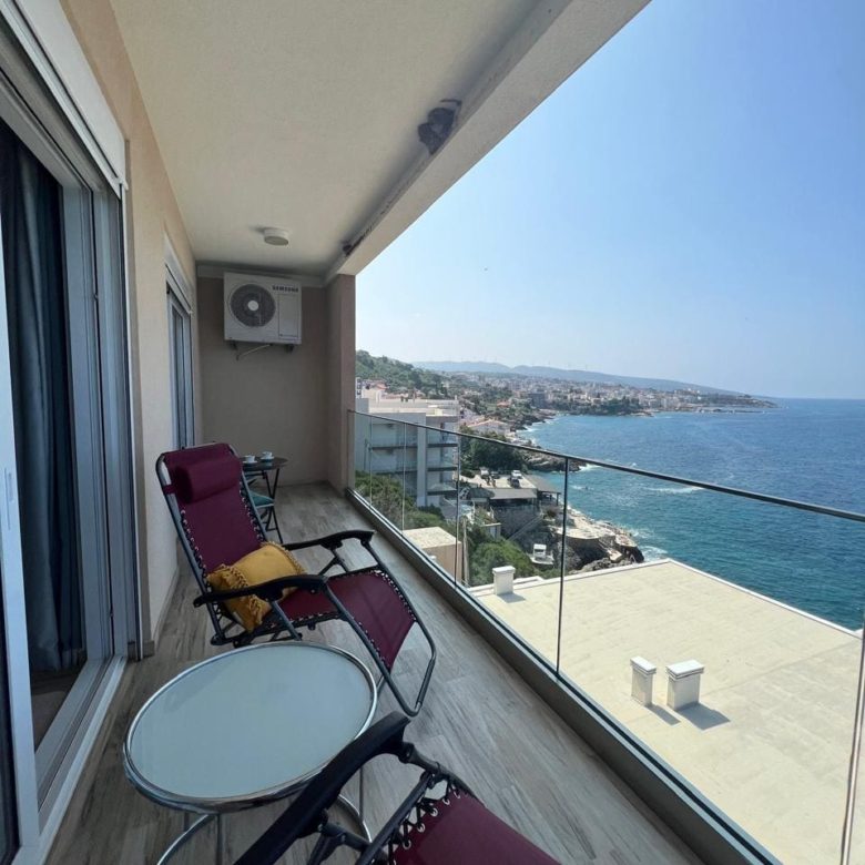 Furnished 2-Bedroom Waterfront Residence — Pool, Private Beach & Parking, 5 km from Bar — Montenegro