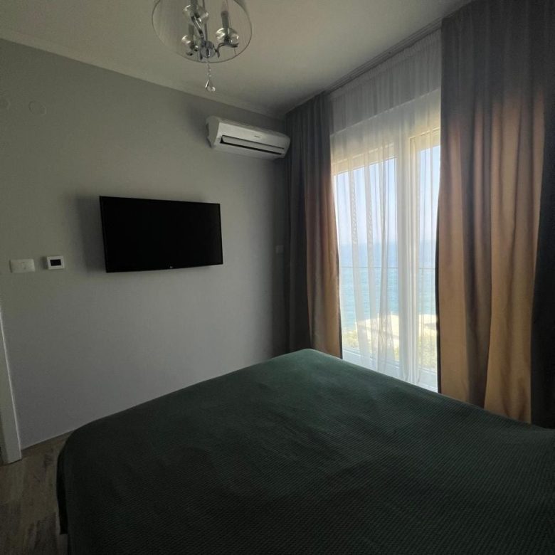 Furnished 2-Bedroom Waterfront Residence — Pool, Private Beach & Parking, 5 km from Bar — Montenegro