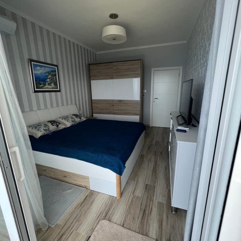 Furnished 2-Bedroom Waterfront Residence — Pool, Private Beach & Parking, 5 km from Bar — Montenegro