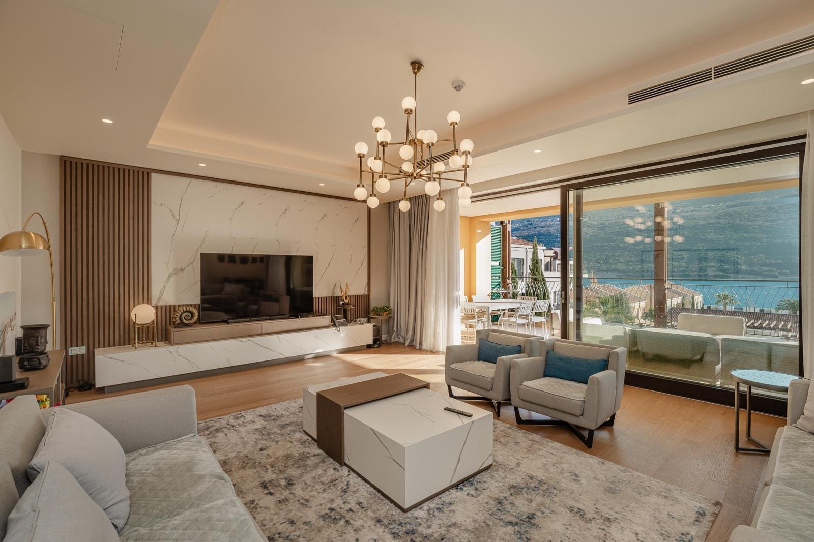 2 Bedroom Apartment for Sale in Portonovi — 171.6 m², Sea View, One&Only Resort, Montenegro