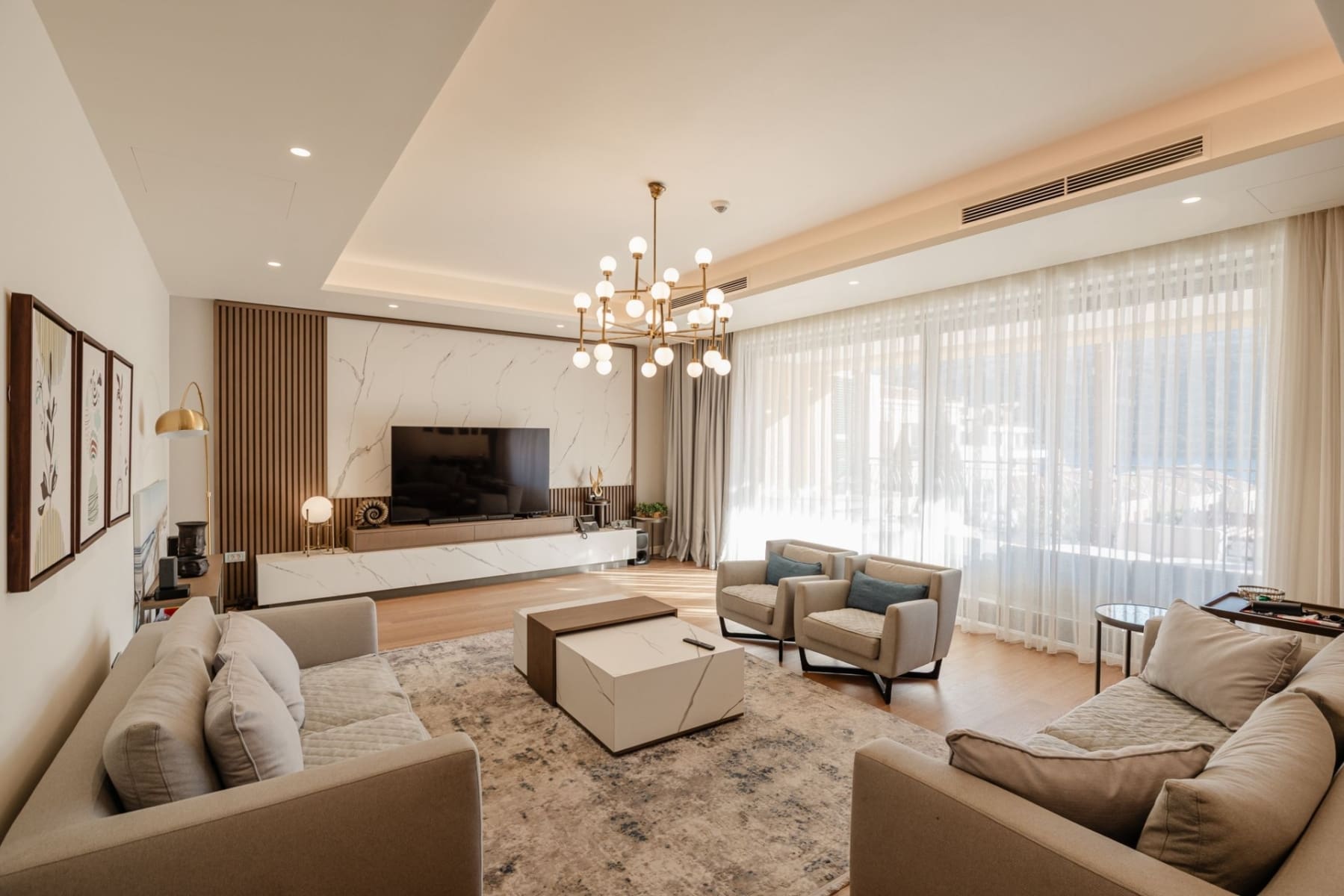 2 Bedroom Apartment for Sale in Portonovi — 171.6 m², Sea View, One&Only Resort, Montenegro