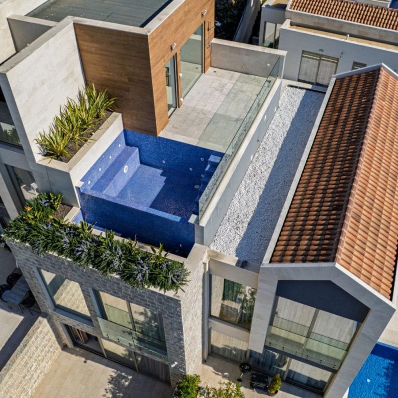 Lastva Park Townhouses Tivat: Premium 240-350m² Homes with Private Pools