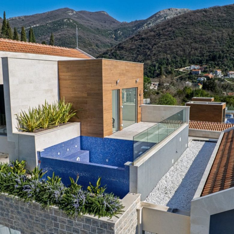 Lastva Park Townhouses Tivat: Premium 240-350m² Homes with Private Pools — Montenegro