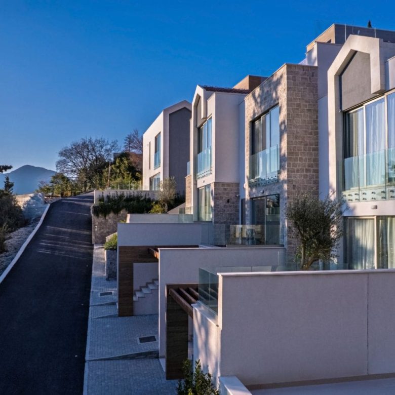 Lastva Park Townhouses Tivat: Premium 240-350m² Homes with Private Pools — Montenegro
