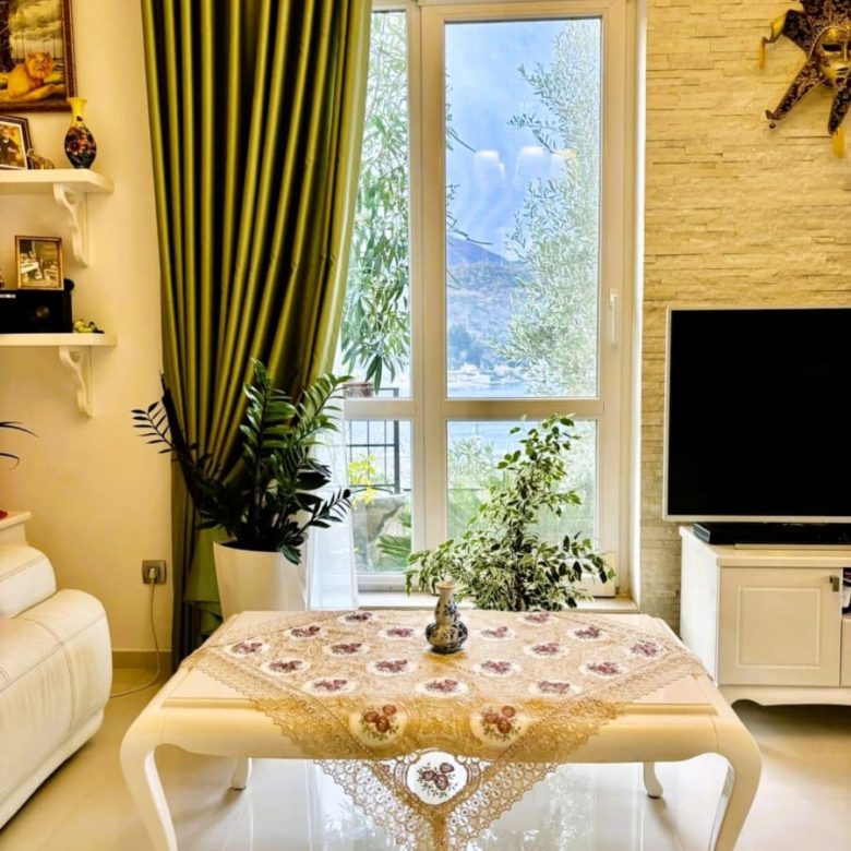 Lepetane Apartment with Sauna 180m² | Tivat Bay | 50m Beach — Montenegro