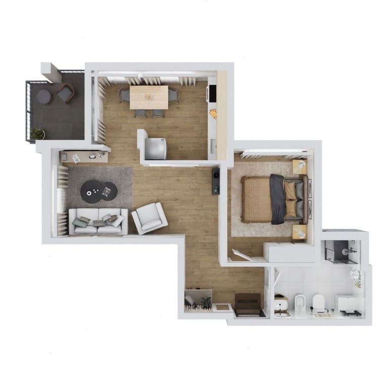 Utjeha Apartments for Sale — Brand New, Legal, Sea View, from €80,000 — Montenegro