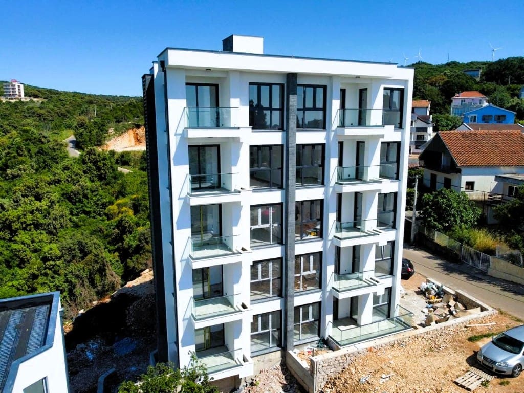 Utjeha Apartments for Sale — Brand New, Legal, Sea View, from €80,000 — Montenegro
