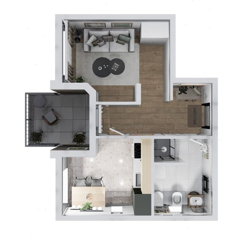 Utjeha Apartments for Sale — Brand New, Legal, Sea View, from €80,000 — Montenegro